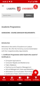 Laikipia University screenshot 3