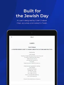 Luach Colel Chabad screenshot 17
