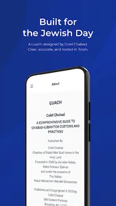 Luach Colel Chabad screenshot 5