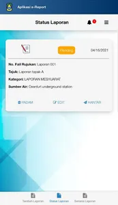 Aplikasi e-Report screenshot 4