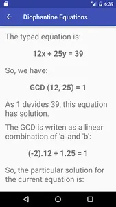 Diophantine Equations screenshot 2