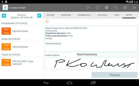 Luceos Smart ServiceManagement screenshot 3