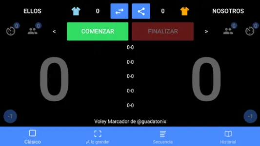 Voley Marcador screenshot 3