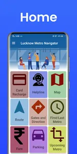 Lucknow Metro Navigator screenshot 0