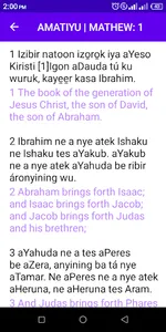 Bible in Izere screenshot 1