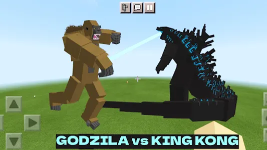 Godzilla vs King Kong Mod MCPE screenshot 3