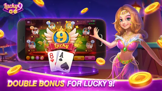 Lucky 9 Go-Fun Card Game screenshot 3