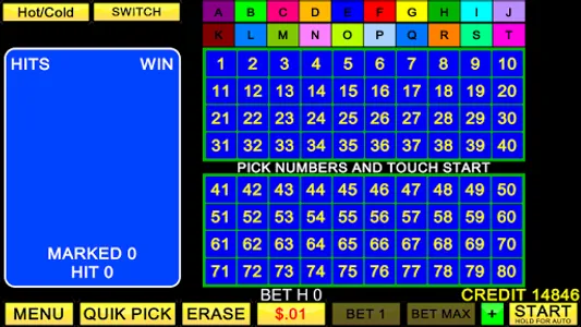 Keno 20 Card screenshot 5