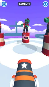 Funny Cannon Zombie 3D screenshot 3