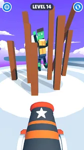 Funny Cannon Zombie 3D screenshot 5