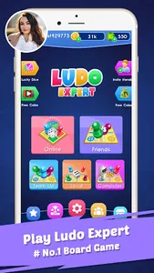 Ludo Expert- Voice Call Game screenshot 1