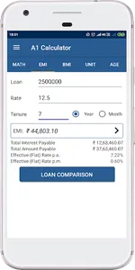 A1 Calculator screenshot 2