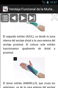 Vendaje Funcional de la Muñeca screenshot 2
