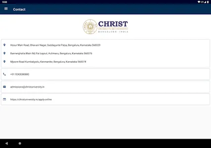 CHRIST Programmes screenshot 14