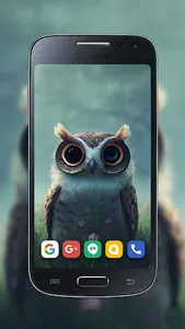 Burung Hantu Super Lucu Wallpp screenshot 1