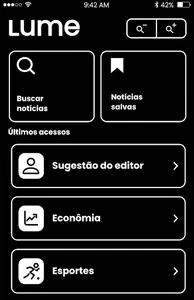 Lume - Jornalismo Acessível screenshot 4