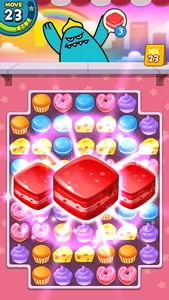 Sweet Monster Match3 Puzzle screenshot 0