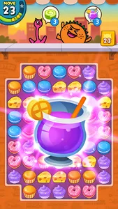 Sweet Monster Match3 Puzzle screenshot 10