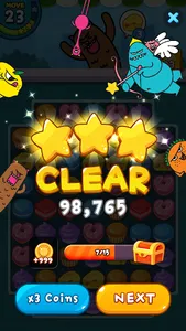 Sweet Monster Match3 Puzzle screenshot 11