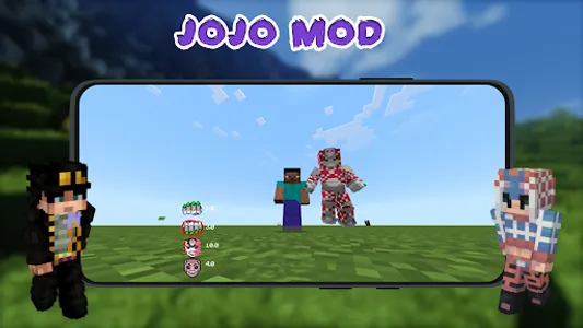 Jojo Mod For Minecraft PE screenshot 1