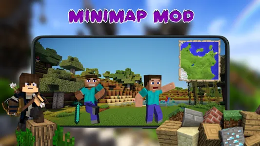 Minimap Mod For Minecraft PE screenshot 0