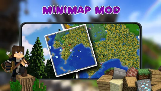Minimap Mod For Minecraft PE screenshot 1