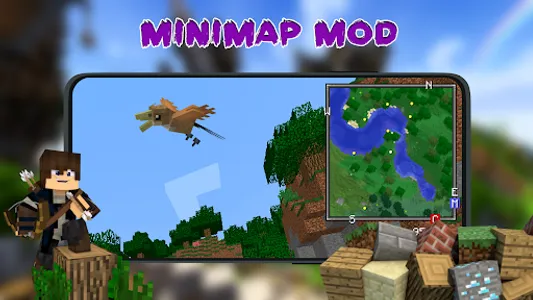 Minimap Mod For Minecraft PE screenshot 2