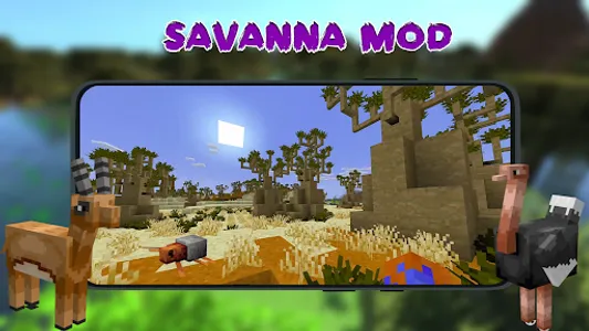 Savanna Mod For Minecraft PE screenshot 0