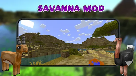 Savanna Mod For Minecraft PE screenshot 1