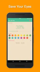 Blue Light Filter - Eye Care screenshot 1
