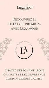 Luxamour : échantillons, beaut screenshot 0