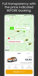 Webtaxi SARL screenshot 2