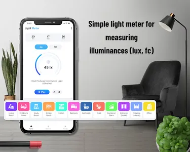 Lux: Light Meter, Illuminance screenshot 1