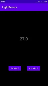 LightSensor screenshot 1
