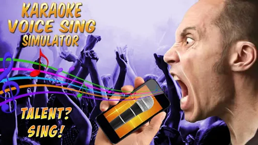 Karaoke Voice Sing Simulator screenshot 1