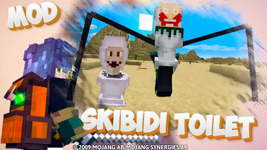 Skibidi Toilet: Minecraft Mods screenshot 0