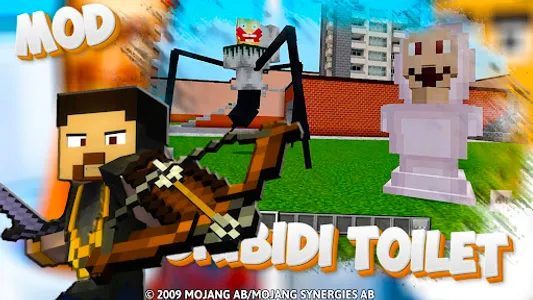 Skibidi Toilet: Minecraft Mods screenshot 6