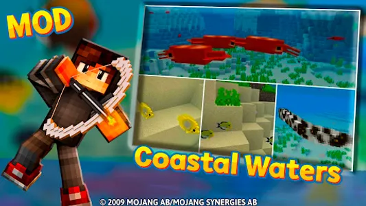 Coastal Waters: Minecraft Mods screenshot 0