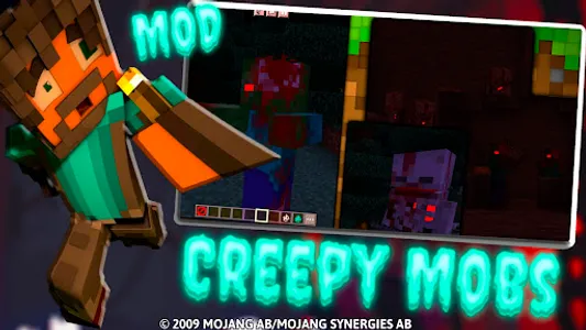 Creepy Mobs: Minecraft Mods screenshot 1