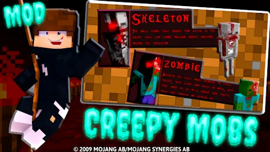 Creepy Mobs: Minecraft Mods screenshot 2