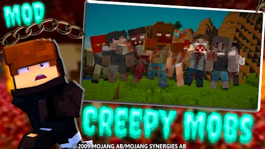 Creepy Mobs: Minecraft Mods screenshot 7