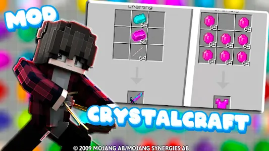 Crystalcraft Mod: MCPE Farms screenshot 3