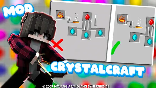 Crystalcraft Mod: MCPE Farms screenshot 6