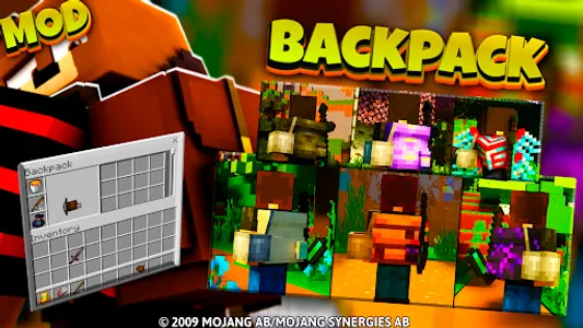 Backpack Mods for Minecraft screenshot 0