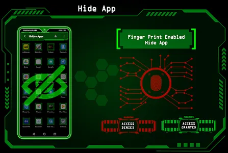 Futuristic Launcher - Lock App screenshot 11