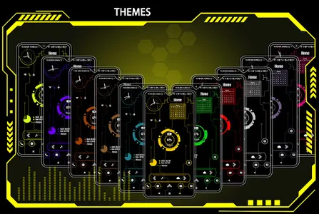 Hi-tech newest launcher screenshot 1