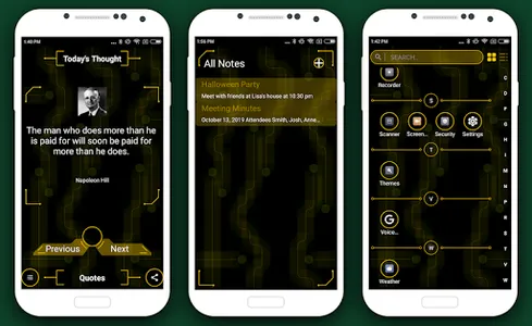 Hi-tech newest launcher screenshot 10