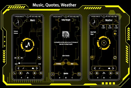 Hi-tech newest launcher screenshot 2