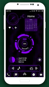Hi-tech newest launcher screenshot 9