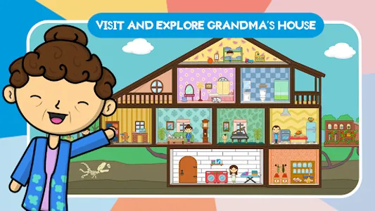 Lila's World: Grandma's House screenshot 2